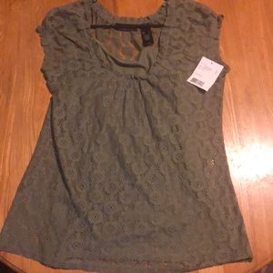 Axcess,Green shirt Size Large